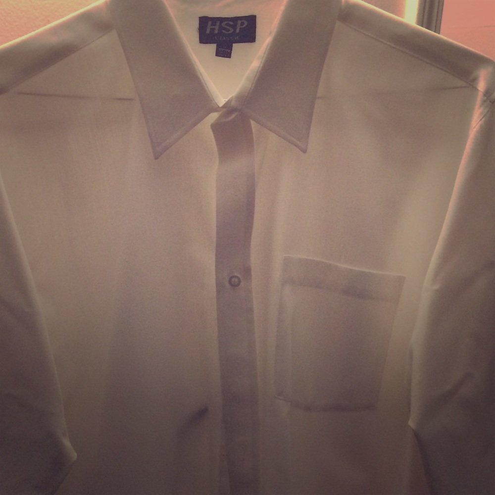 HSP casual button down. 17/ 17½